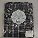 Fruit of the Loom Men's Soft Flannel Pajama Lounge Sleep Pant (Medium, Grey Plaid)