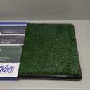 Reusable Training Pad Potty with 2-Pack Replaceable Artificial Grass Quick Absorbent Indoor Portable Dog Patio Potty Washable Pee Pad for Small Medium to Large Dog