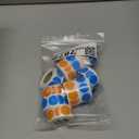 Color Label Seal, Round Shape, Sticker Roll, Large Capacity, Set of 1000, Blue, Orange（Etc - 11 Colors, 500 Labels/Roll）