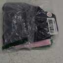 Real Essentials 5 Pack: Women's Dry Fit Crop Top - Short Sleeve Crew Neck Stretch Athletic Tee, XS