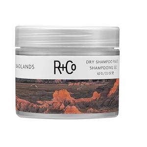 R+Co Badlands Dry Shampoo Paste | Part Dry Shampoo, Part Styling Paste | Adds Texture, Absorbs Oil, Matte Finish | 2.2 oz