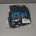 IFFEI Mommy and Me Family Matching Swimsuits Ruffle Sleeve Tie Back Womens Bathing Suit Two Piece Bikini Sets (Black, M)