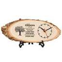 BeauGift Grandpa Gifts, Wooden Clock Birthday Gifts for Granddad from Grandkid Grandson Best Grandfather Ever Gifts to My Gramps Pops Opa Granddaddy
