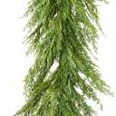 6' Artificial Evergreen Cedar Garland
