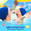 Pampers Swim Diapers - Splashers - Size 5+, 17 Count, Gap-Free Disposable Baby Swimming Pants