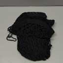 Highly Elastic Cargo Net, Simple Truck Bed Cargo Mesh Organizer, Suitable for Daily Light Loads of Trucks, 4'x4' Stretches to 7'x7' (Single Layer)