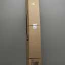 ZSTARR Retractable Ceiling Curtain Track, Measurement-Free Curtain Track 51''-94'',For Room Divider, Shower Curtain, Parallel bay window, RV Curtain Track (White)