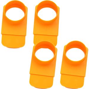 Dust Collection Fittings 4 Inch Blast Gate 70295 Dust Collection Fittings compatible for Dust Hoses and Flanges(4 Pack)