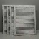 (4 Pack) 18x24x1 Furnace Air Filters, MPR 1900 & FPR 10, MERV 13 Pleated Air Filter (Actual Size: 17.75" x 23.75" x 0.75")