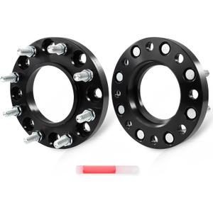 ECCPP 8x180mm to 8x180mm Wheel Spacers hubcentric 1 inch 8 lug Fit for GMC Sierra 2500 HD 3500 HD 2014-2022 | for Chevrolet Silverado 2500 HD 2011-2019 front wheel rims Centric Bore 124.1mm-2PCS