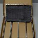 Stainless Steel Bottle Drying Rack with Non-Slip Silicone Mat,  Foldable Water Bottles Dryer Stand for Cups, Tumblers, Wine Glasses & Baby Bottles, Space-Saving Countertop Bottle Rack Organizer