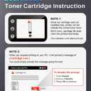 INK4U 202A Black Toner Cartridges Compatible for 202 A 202X CF500X CF501X CF502X CF503X as Replacement with Color LaserJet Pro M254dw/M254nw/M254dn MFP M281fdw/M281fdn/M281cdw/M280nw (2 Black)