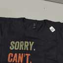 Sorry. Can't. Sabbatical. Bye. Retro Vintage Text T-Shirt
Size XL Women