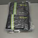 8 x Outdoor Faucet Covers for Winter Freeze Protection, Hose Bib Covers for Winter, Water Spigot Cover Winter Insulated, 4 Pack 5.9" x 8.3" Pipe Wrap Insulation Cover Socks Outside Faucet Freeze Protector (Black)