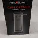 POHL SCHMITT Electric Can Opener with Knife Sharpener and Bottle Opener