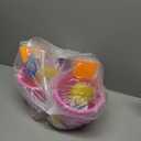 2 Packs Sand Toy  Bucket, Pink (9 Piece in Pack)