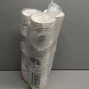 3 x White Squat Paper Soup Cups, 8 oz., Pack of 25