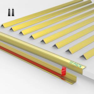 10-Pack Tile Edge Trim,53''x0.4'', 10 PCS *