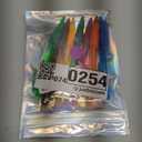 Aozora Erasable Pens Click Fine Point 0.7 mm Retractable Erasable Gel Pens for Completing Sudoku and Crossword Puzzles 12 Pack (Multicolor)