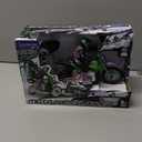 LEXiBOOK RC18, Crosslander Radio Road Motorcycle, up to 12km/h, Perfect Balance, Light Effects, Crazy skids, Fast Acceleration, Ergonomic Remote Control, Rechargeable