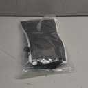 S-ETOVUS Dog Sling for Large Dogs Hind Leg Support, Magic Tape Dog Lift Harness, Soft Dog Support Harness for Back Legs, Hip Support Harness to Help Senior, Injured, Disabled and After ACL Surgery (Black)