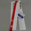 Vellure Door Draft Stopper for Bottom of Door - Premium Door Sweep for Bottom of Door/Weather Stripping Door Seal (Save Energy  installs Quickly and Easily) Door Strip Ideal for (white)