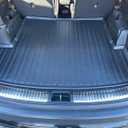 Premium Cargo Liner for Kia Telluride S LX EX SX 2020-2025 - 100% Protection - Custom Fit Car Trunk Mat - All-Season Black Cargo Mat - 3D Shaped Laser Measured Trunk Liners for Kia Telluride