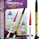 Estes 1469 Tandem X Rocket-Building Kit, Beginner Flying-Rocket Model Kit for Ages 10+, Includes Launch Pad and Controller