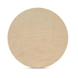 Wood Circles 14 inch 1/2 inch Thick, Unfinished Birch Plaques, Pack of 1 Wooden Circle for Crafts and Blank Sign Rounds, by Woodpeckers