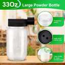 Qualirey Electric Diatomaceous Earth Duster, Powder Duster with 7.5'' Extension Nozzle and 33Oz Bottle, Powder Sprayer for Pest Control/Home/Garden/Indoor/Outdoor