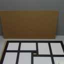 8-Opening Collage Picture Frame for 5x7 & 5x5 Photos  Large Black Wall Frame for Home Dcor  Multi Photo Display for Family, Living Room, or Hallway  Hangs Vertically or Horizontally