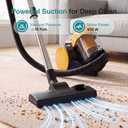 OLIXIS Canister Vacuum Cleaner for Home, 16Kpa Corded Vacuum Cleaner