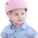 Baby Head Protector Helmet for Walking Crawling Toddler Anti-Collision Head Cushion Breathable Soft Adjustable Protective Hat Helmet Safety Cushion for Running Walking Protector