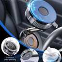 ELWEY Phone Holders for Your Car Magnetic, 360 Vacuum Adjustable Suction Cup Car Phone Mount Magsafe [98+LBS Strong Suction & 3200gf Power Magnet] for iPhone 17 Pro Max 16 15 14 13 12 Plus