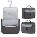 BAGSMART Travel Toiletry Bag for Men, Hanging Toiletry Bag for Mens Traveling, Outdoor Activities, Bathroom Shaving, Travel Essentials Dopp Kit Organizer 360 Swivel Hook Water Resistant, Blue