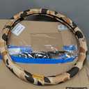 Browning Universal Fit Steering Wheel Cover for Car, Truck, and SUV, Durable Steering Wheel Protection, Arms Co. (Tan Duck Camo), 15.25 Inches