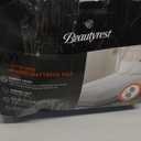 Beautyrest Cotton Blend Heated Mattress Pad Secure Comfort Technology - Luxury Quilted Electric Mattress Pad with Deep Pocket - 5-Setting Heat Controllers, King, White