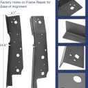 Mountainpeak Over Axle Frame Repair Kit Fit for 2004-2008 Ford F-150 Crew Cab 5.5' Short Bed Frame Replacement (4 Doors)