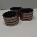 Supply Giant 37622CS No-Hub Coupling Heavy Duty Colored Shield, 4 inch, Red, Pack of 3