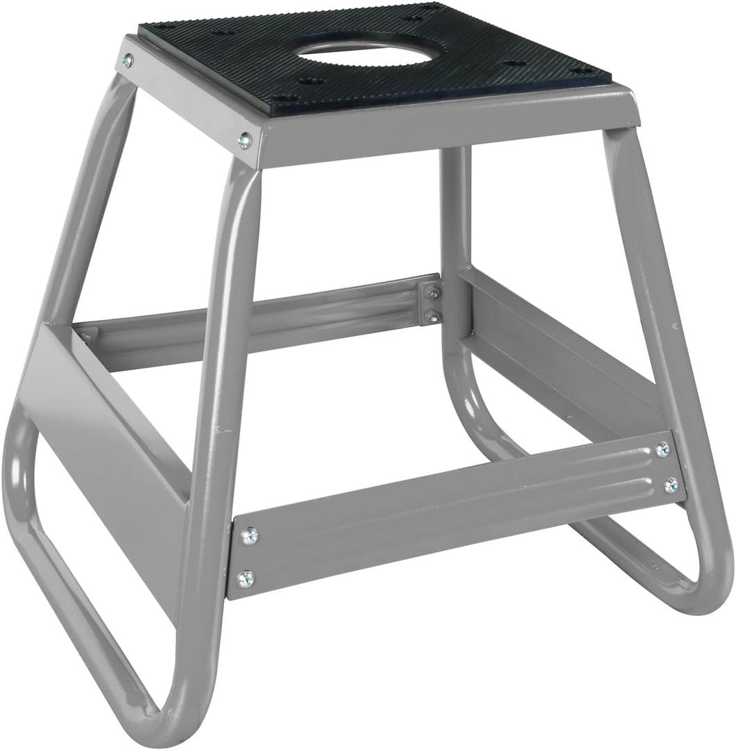 Motorcycle Stand Lift Dirt Bike Stand, Universal Panel Dirtbike Stand Jack Fit for Yamaha, for Honda and Suitable for Kawasaki, 1000LBS Capacity Removable Maintenance Motocross Stand Silver