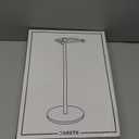 Toilet Paper Holder Stand, Modern Bathroom Free Standing Toilet Paper Roll Holder, Post Pivoting Toilet Paper Stand with Stainless Steel Tissue Rack, Rust-Proof & Heavy Stable BaseBrushed Gold