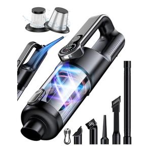 Yedop Cordless Handheld Vacuum Cleaner, 2-in-1 Vacuum & Blower, 36000Pa Suction Brushless Motor, Car Vacuum with LED Light, Lightweight, Portable for Car, Home, Office and Outdoor Use