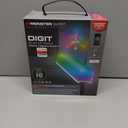 Monster MLB71039RGB Digit Add-On Pack0150; Smart Modular 3D LED Art Panels, Multicolor