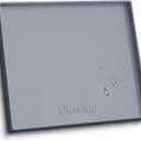 19" x 19" Extra Thick Silicone Mat Waterproof with Raised Edge, Gray