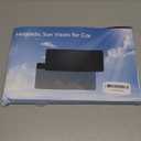 NAZZO Car Visor Extender Sun Blocker, Polarized Sunvisor Extension with Removable Magnetic PC Lens, Anti Glare Car Visor Extended for Safe Driving, Universal for SUV, Family Automotive, Black