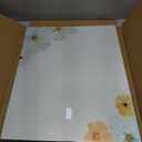 Kitchenville Glass Cutting Board 20”x16”: Tempered Glass Kitchen Counter Protector - Durable- Scratch-Resistant, Heat-Proof - Design 5 - Floral Design