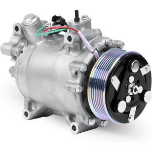 CO 4920AC, A/C Compressor with Clutch Compatible with 2007-2015 Honda Civic CRV & Acura ILX RDX, Air Conditioning Compressor Replacement Part | New, OE: 38810RWCA03, 38810RZYA0, 138900R5AA02, etc.