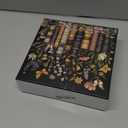 Wildflowers Puzzles for Adults 1000 Pieces, PICKFORU Wildflower Pages Jigsaw Puzzle, Vintage Book Puzzles for Book Lover, Plant Floral Flowers Puzzle as Home Decor