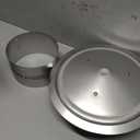 6 Inch Round Chimney Cap,Adjustable Roof Cap for Vents,Chimney Cap with Screen in Stainless Steel,Round Rain Cap for All-Round Chimney Protection,Round Roof Rain Chimney Cover,6 Inch Round Chimney Cap