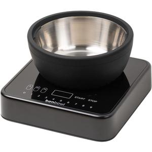 Cooktop + Cookware - Personal Induction Cooktop for Single Servings, Dorm Cooking, Countertop Size, Power Efficient 500 W, Large Bowl 24 oz
